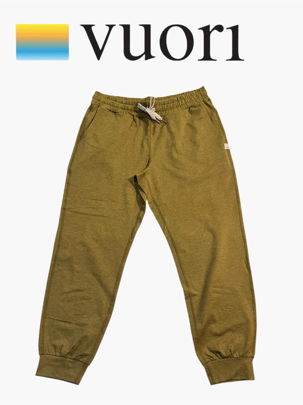 NWT Vuori Pocket Performance Joggers Saguaro Heather SIZE: Small - Picture 1 of 5